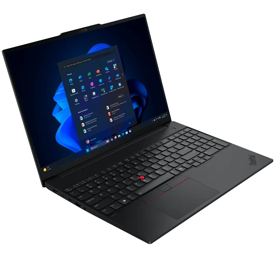 Ноутбук LENOVO ThinkPad E16 Gen 3 16" (2560x1600 120Гц), Core Ultra 5 Processor 226V, 16 ГБ, Arc 130V, Чёрный, 512 ГБ — Изображение №2
