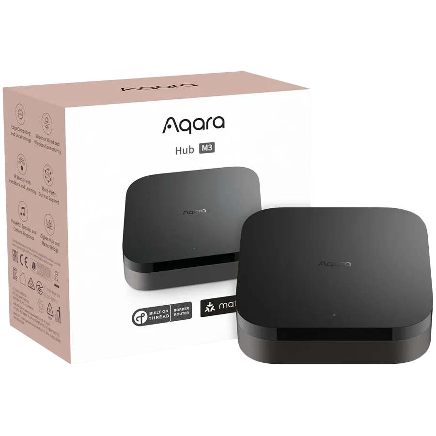 Хаб умного дома AQARA HM-G01D, Black — Изображение №1