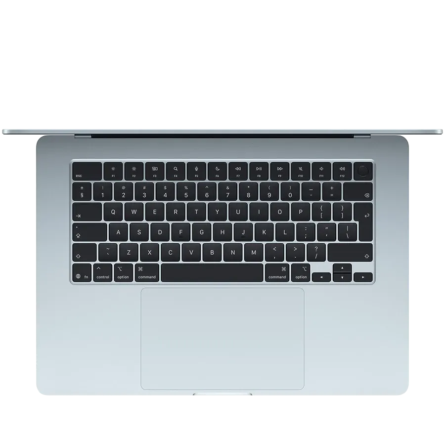 Apple MacBook Air 15.3"  Apple M5 (10C CPU/10C GPU), 16 ГБ, 512 ГБ, Небесно-голубой, 2026 — Изображение №2