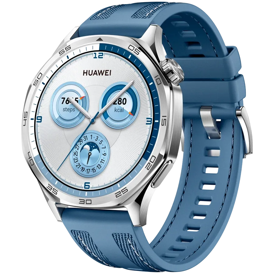HUAWEI Watch GT 5 Smart Watch, 46mm, Silver — Image №1