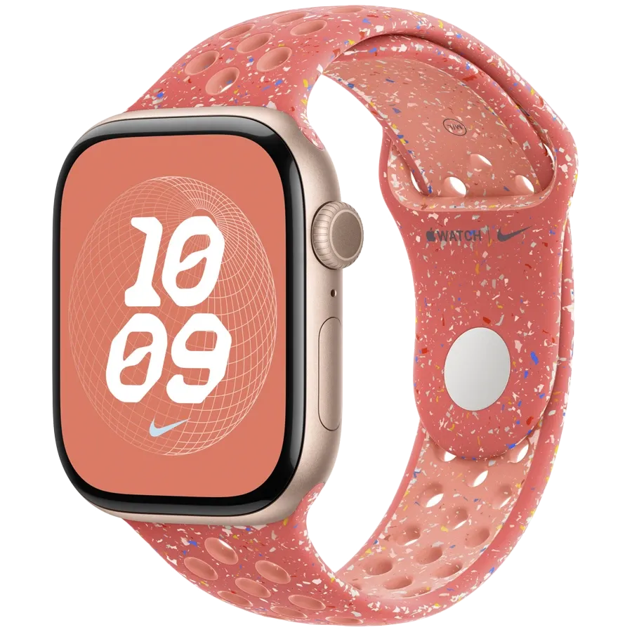 Удлинитель ремешка APPLE 46мм Nike Sport Band S/M Magic Ember для Apple Watch 44/46 mm — Изображение №2