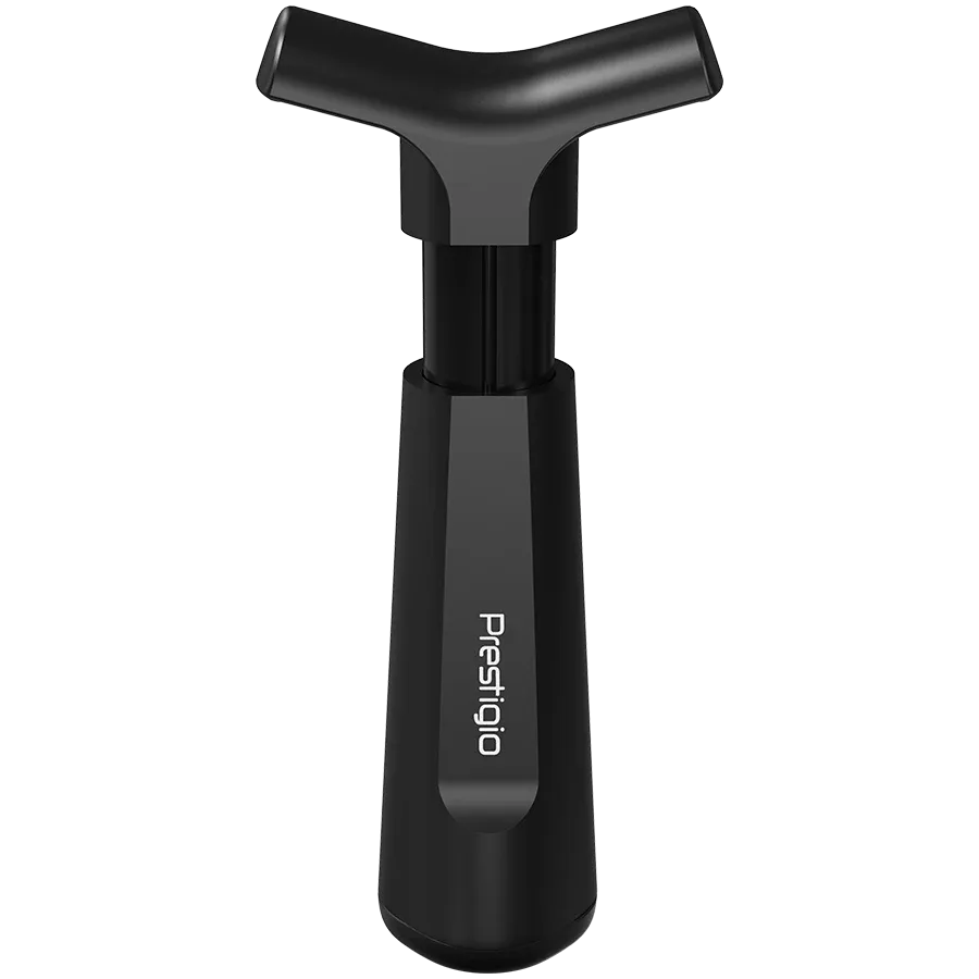 PRESTIGIO , ЧёрныйManual vacuum wine stopper — Изображение №6