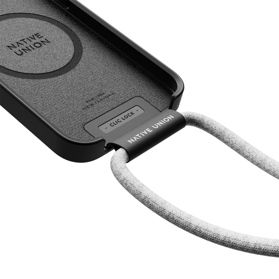 NATIVE UNION Чехол CLIC POP с MagSafe Серый для iPhone 13 — image №4