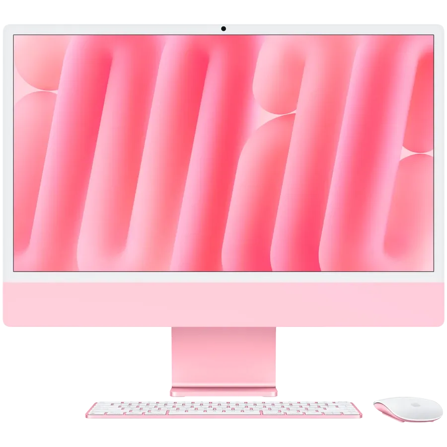 APPLE iMac 24", 4480x2520, Apple M4, 16 ГБ (MWV43GR/A_IS), 1x256 ГБ Твердотельный накопитель — Изображение №1