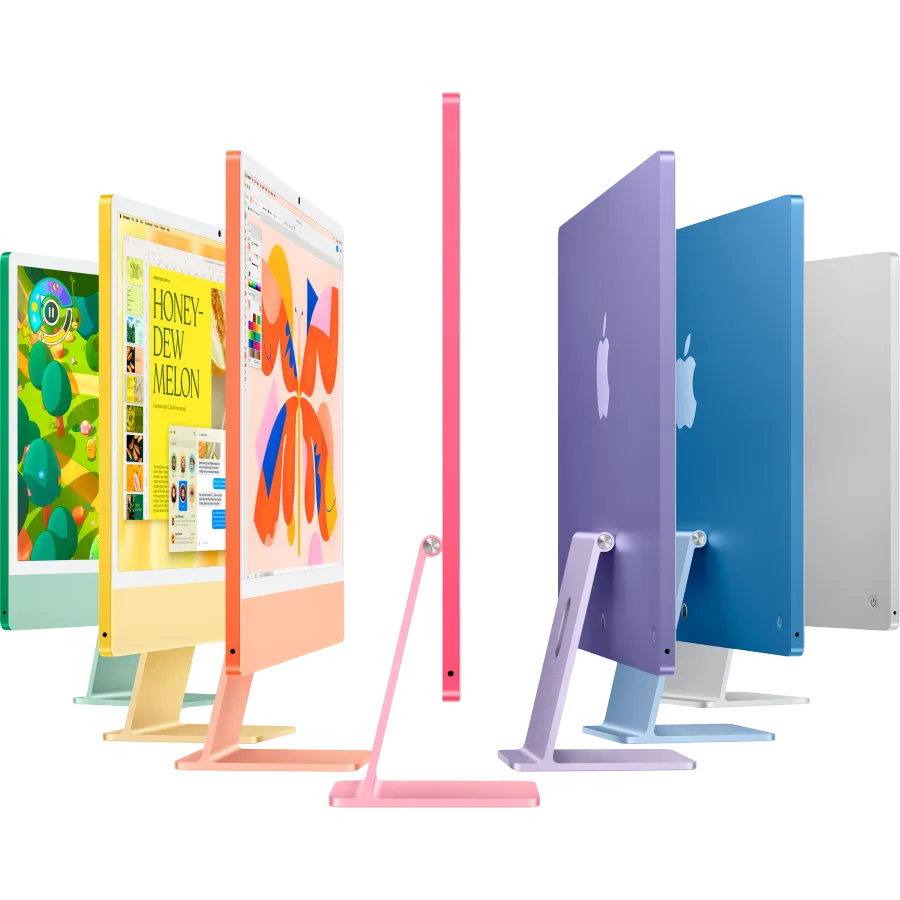 Apple iMac 24", Apple M4 (10C CPU/10C GPU), 24 GB, 512 GB SSD, Pink — Image №4 Apple iMac 24", Apple M4 (10C CPU/10C GPU), 24 GB, 512 GB SSD, Pink — Image №4