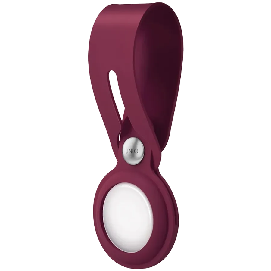 UNIQ Case Vencer, Maroon Red for AirTag — Image №1