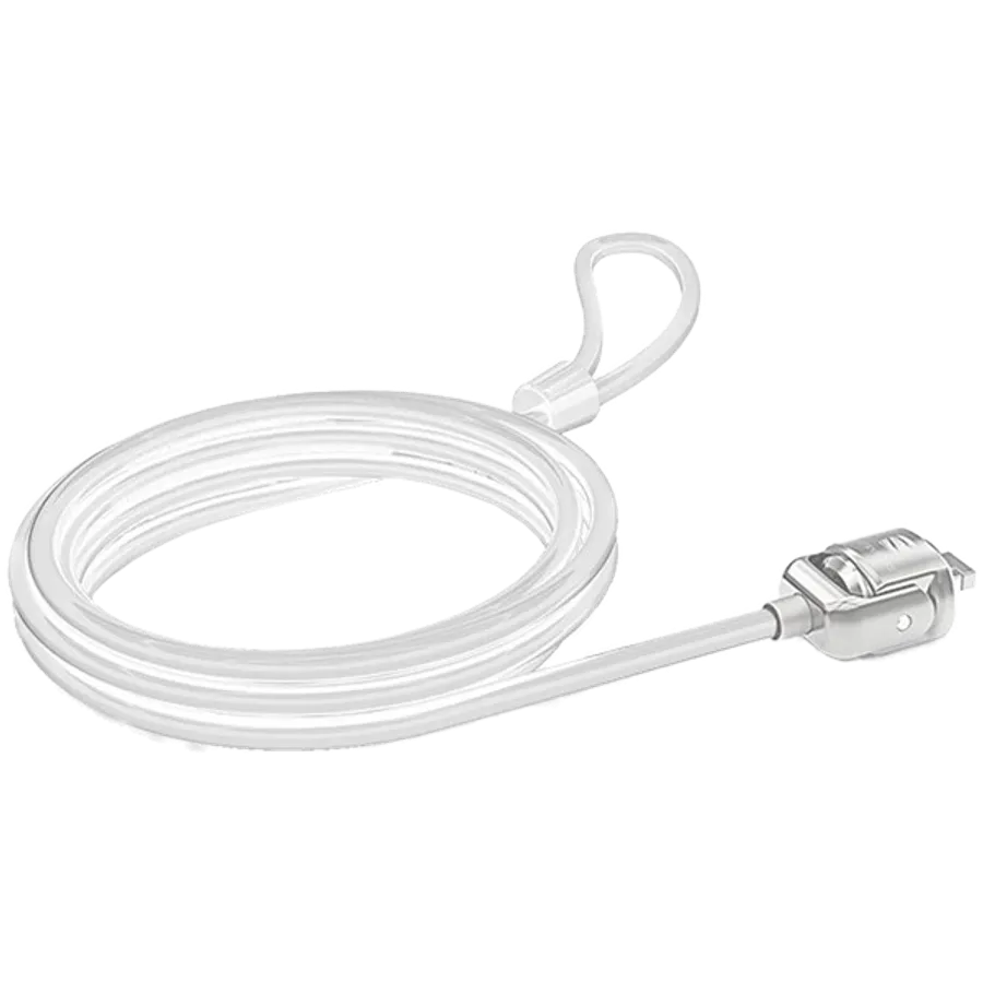 COMPULOCKS Universal Cable Lock, White — Image №1 COMPULOCKS Universal Cable Lock, White — Image №1