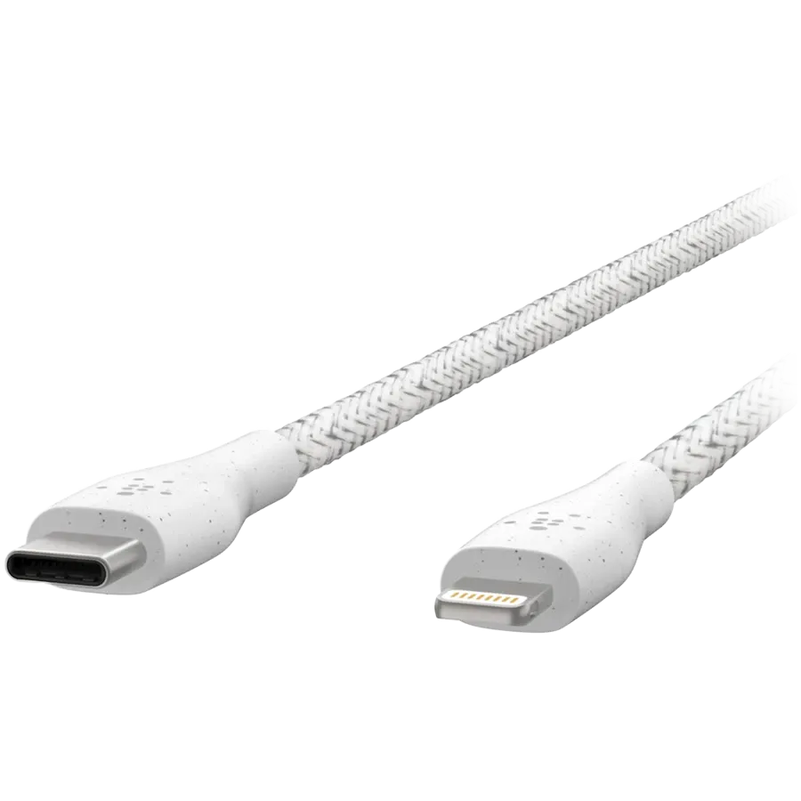 BELKIN Кабель USB-C на Lightning, 1.2 м, Белый — Изображение №2