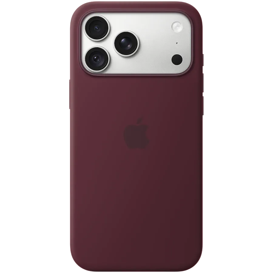 APPLE Silicone Case with MagSafe, Burgundy for iPhone 18 Pro Max — Image №1 APPLE Silicone Case with MagSafe, Burgundy for iPhone 18 Pro Max — Image №1
