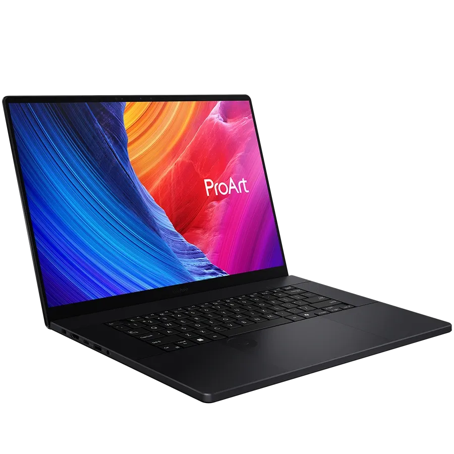 Ноутбук ASUS ProArt P16 16" (3840x2400 120Гц), Ryzen AI 9 HX 370, 64 ГБ, Nvidia GeForce RTX 5090 24 ГБ, Чёрный, 2 ТБ — Изображение №1