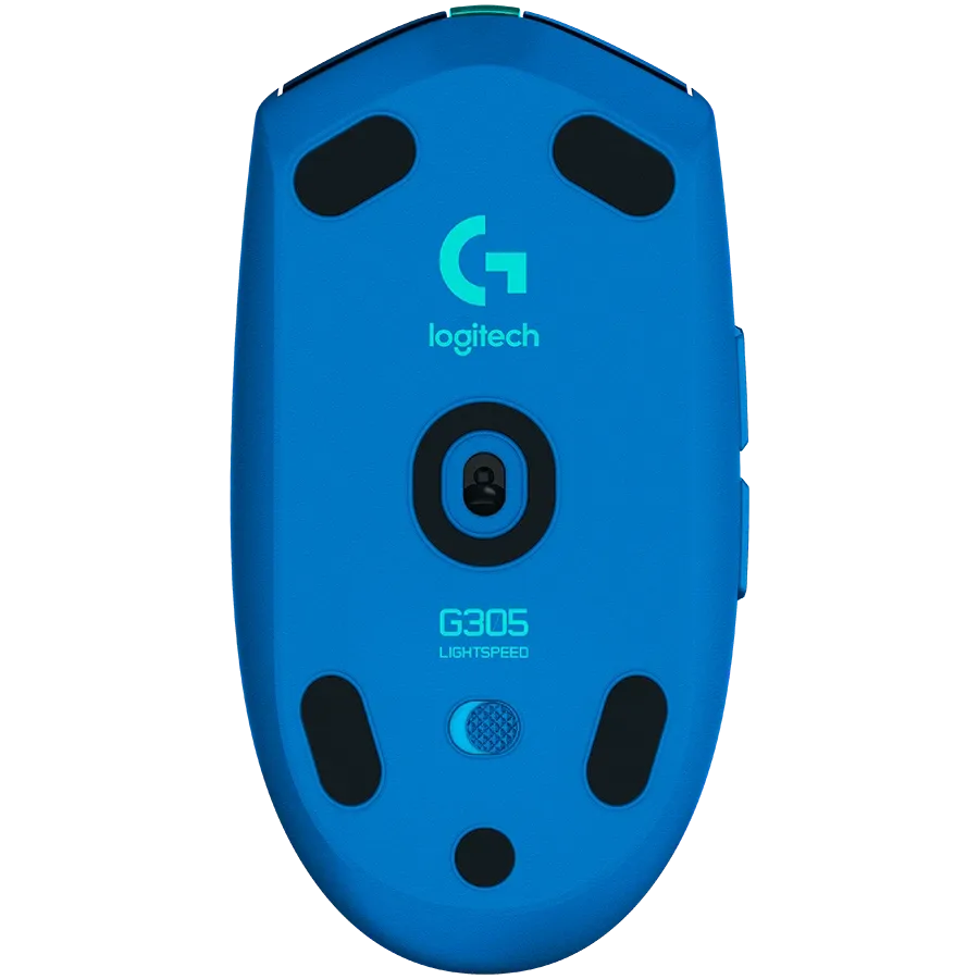LOGITECH G305 Gaming Mouse, Wireless, Blue — Image №5