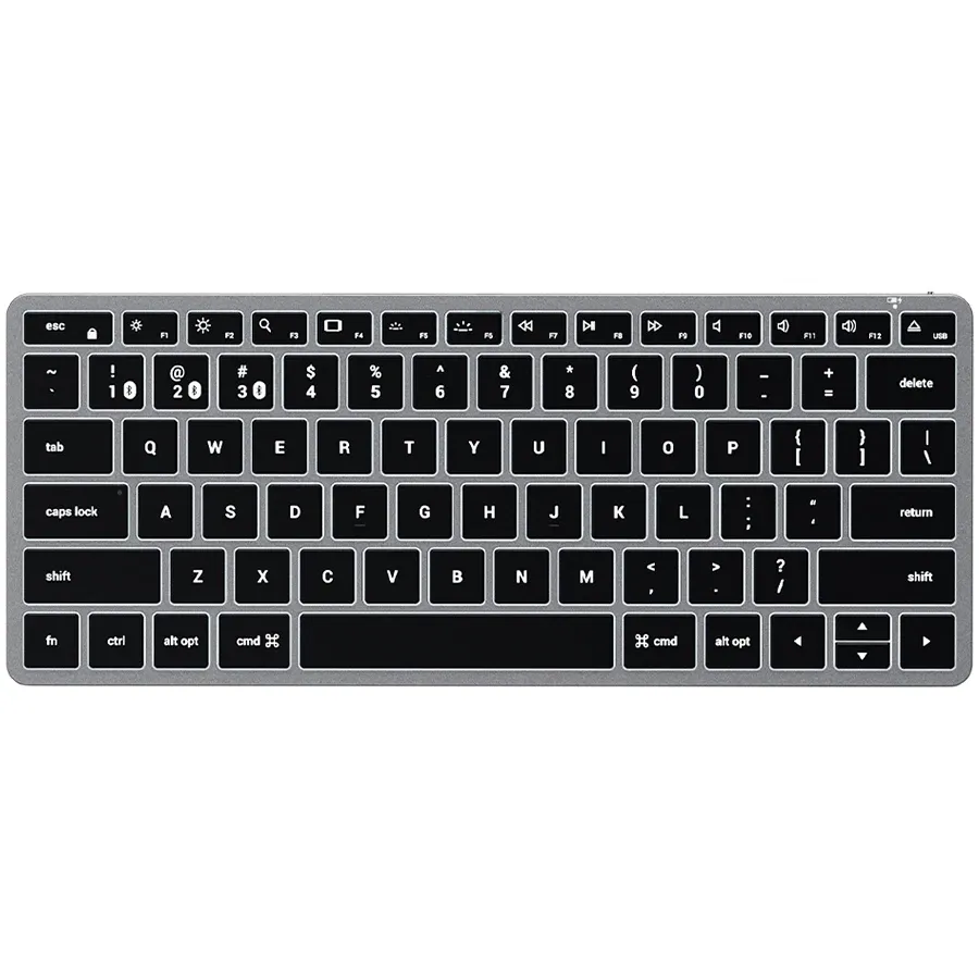 Keyboard SATECHI, Wireless, Space Gray (ST-BTSX1M) — Image №1 Keyboard SATECHI, Wireless, Space Gray (ST-BTSX1M) — Image №1