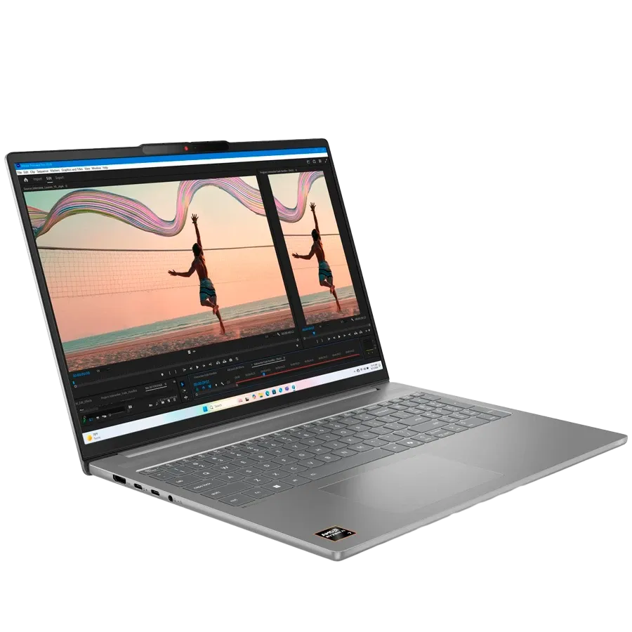 Ноутбук LENOVO IdeaPad Slim 5 16" (2880x1800 120Гц), Ryzen AI 7 350, 32 ГБ, Radeon 860M, Luna Grey, 1 ТБ — Изображение №1