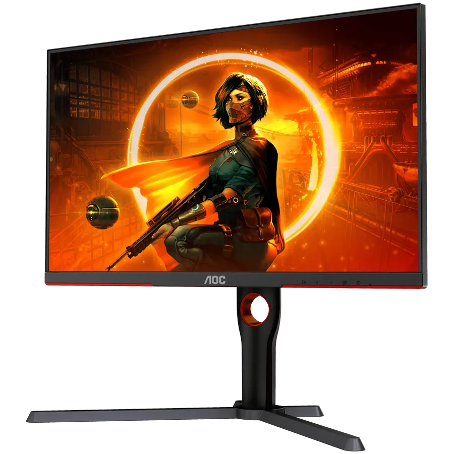 AOC Monitor LED (27", 2560x1440, VA) Black/Red — Image №3