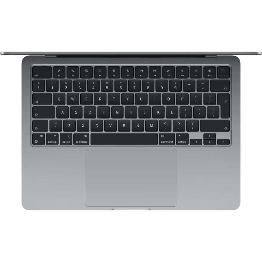 Apple MacBook Air 13.6" Apple M3 (8C CPU/8C GPU), 16 ГБ, 256 ГБ, Space Gray, 2024 — Изображение №2 Apple MacBook Air 13.6" Apple M3 (8C CPU/8C GPU), 16 ГБ, 256 ГБ, Space Gray, 2024 — Изображение №2
