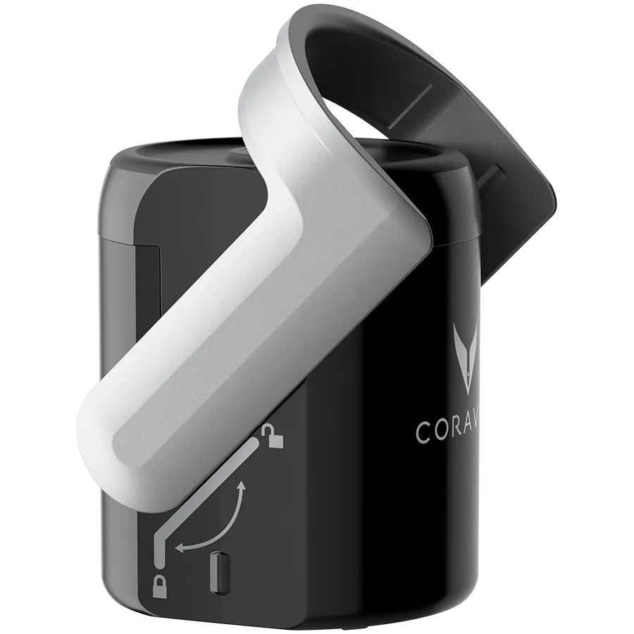 Система сохранения игристых вин CORAVIN, черный/серебристый — Изображение №9