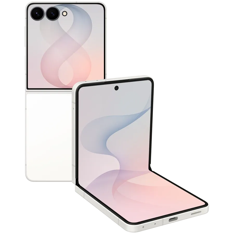 SAMSUNG Galaxy Z Flip 8  5G 512 GB, Λευκό — Εικών №1