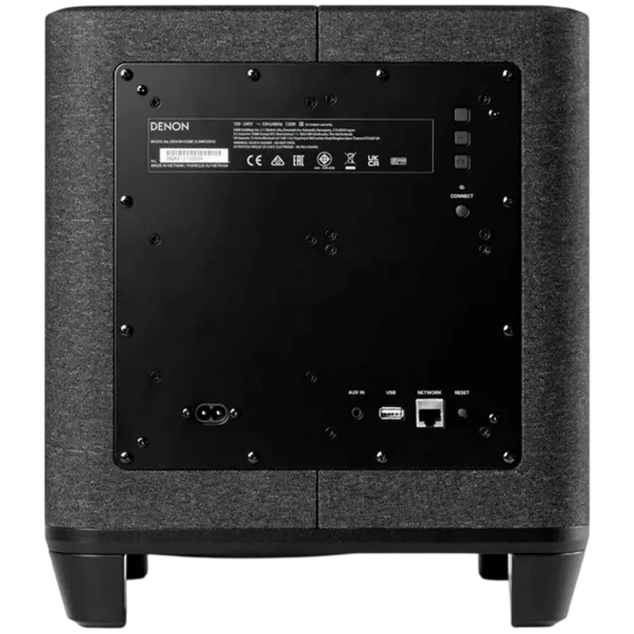 DENON Домашний сабвуфер, Чёрный — Изображение №4