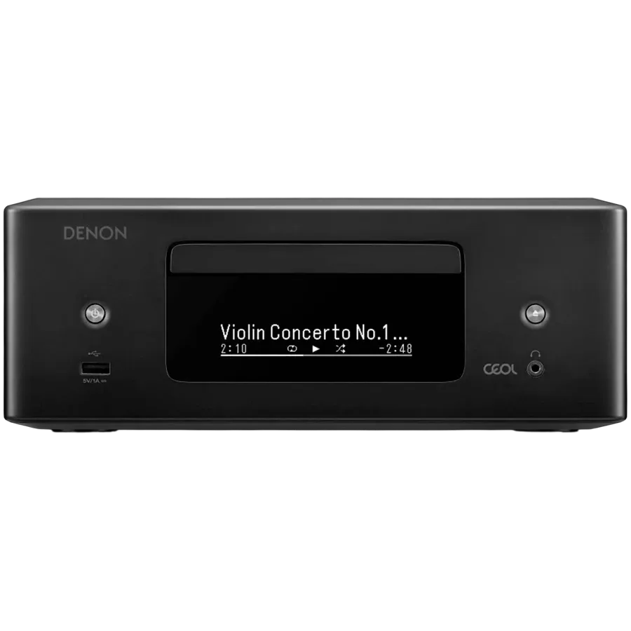 DENON Аудиосистема RCDN12DABBKE2, Чёрный — Изображение №1