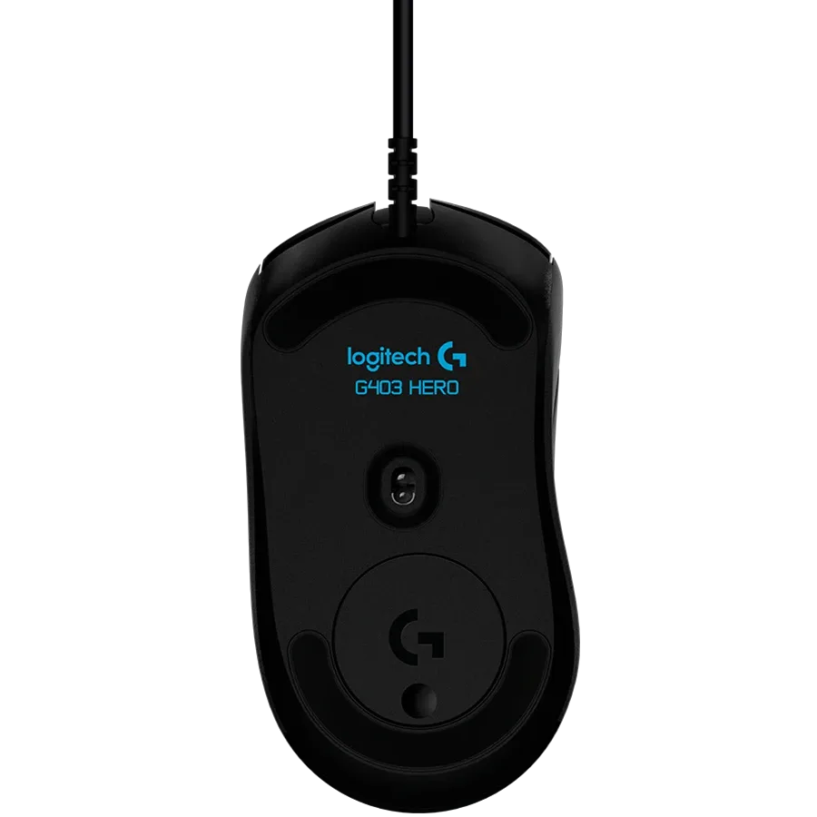 LOGITECH G403 HERO Gaming Mouse, Wired, Black — Image №4 LOGITECH G403 HERO Gaming Mouse, Wired, Black — Image №4