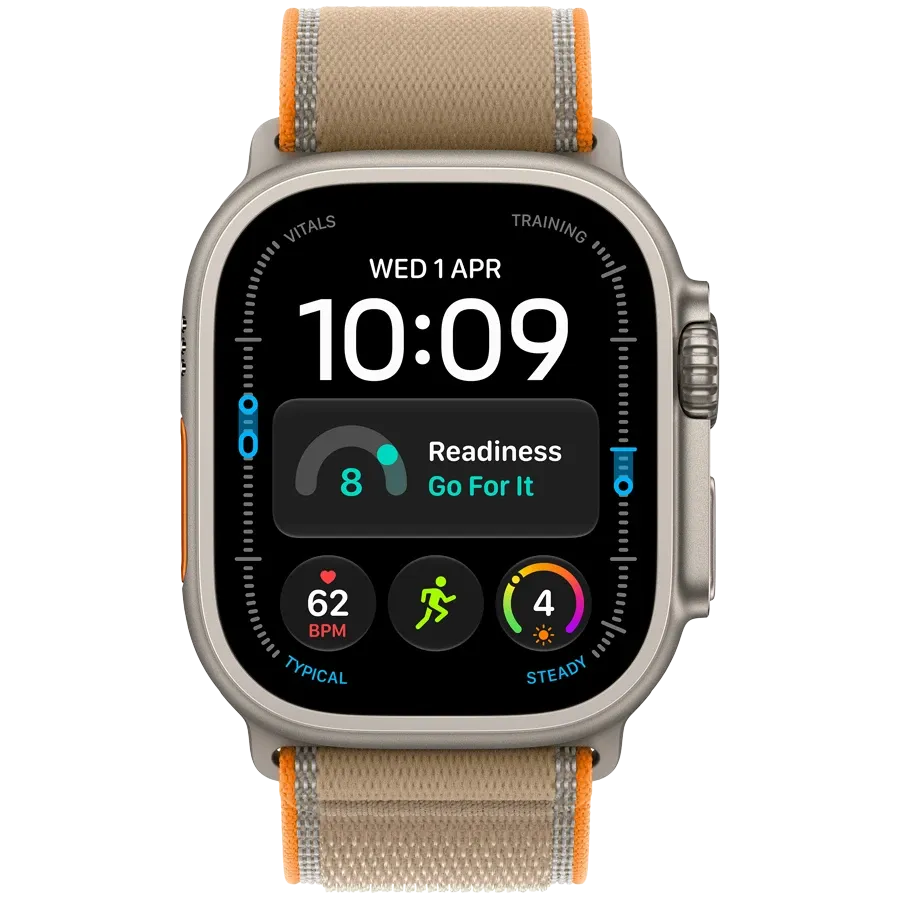 Apple Watch Ultra 4 GPS + Cellular, 49мм, Natural, Sand Trail Loop, M/L — Изображение №2