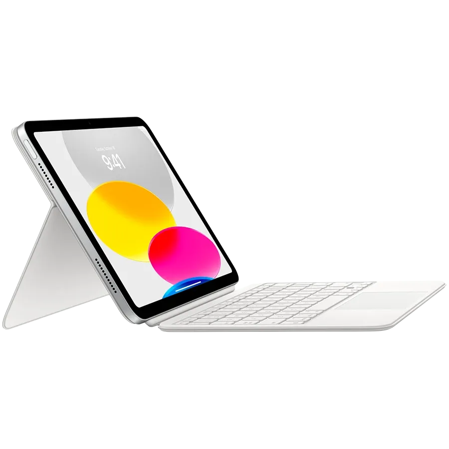 Чехол-клавиатура APPLE Magic Keyboard Folio, белый, для iPad (10-го поколения) — Изображение №4 Чехол-клавиатура APPLE Magic Keyboard Folio, белый, для iPad (10-го поколения) — Изображение №4
