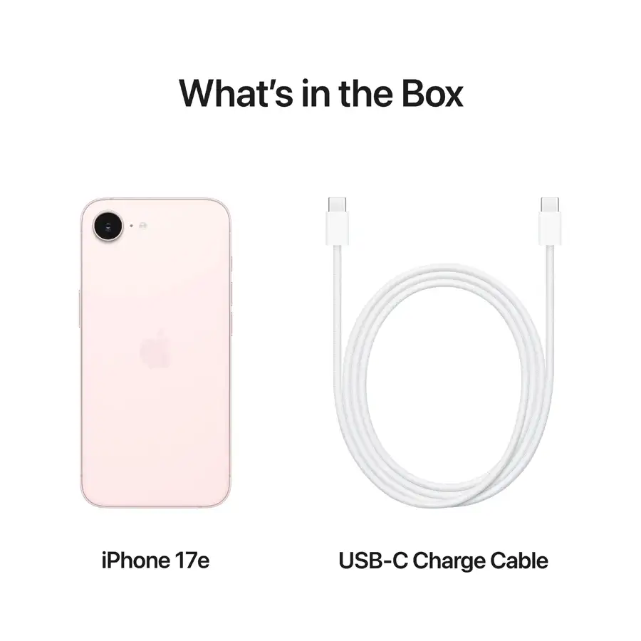 Apple iPhone 17e, 256 GB, Soft Pink — Image №7 Apple iPhone 17e, 256 GB, Soft Pink — Image №7