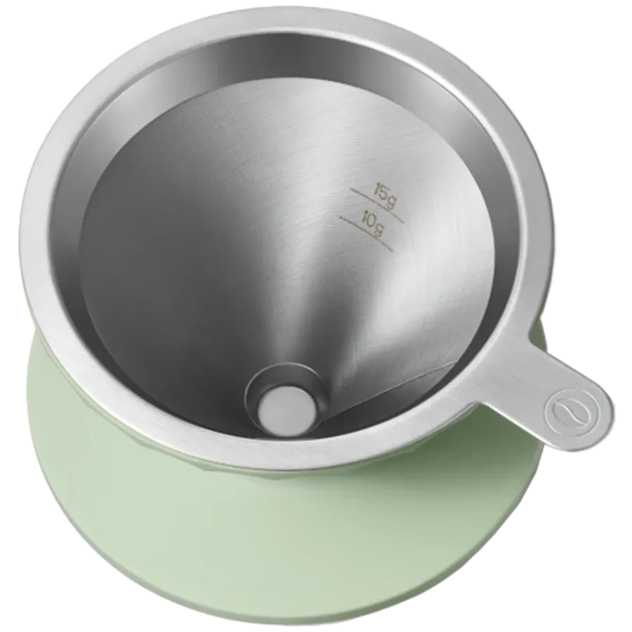 BUYDEEM Coffee Filter (350 ml), Cozy Greenish — Image №4