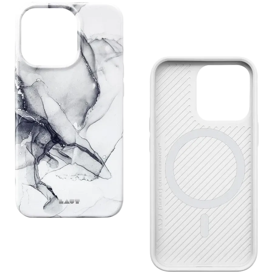 LAUT Чехол HUEX INK with MagSafe, Белый для iPhone 13 Pro — Изображение №1 LAUT Чехол HUEX INK with MagSafe, Белый для iPhone 13 Pro — Изображение №1