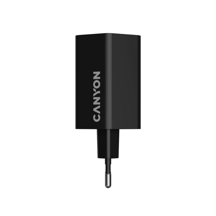 CANYON Hexagon 65 Адаптер питания 3*USB/USB-C, 65 Вт, Чёрный 2*USB Тип C, 1*USB Тип A, Черный — Изображение №3
