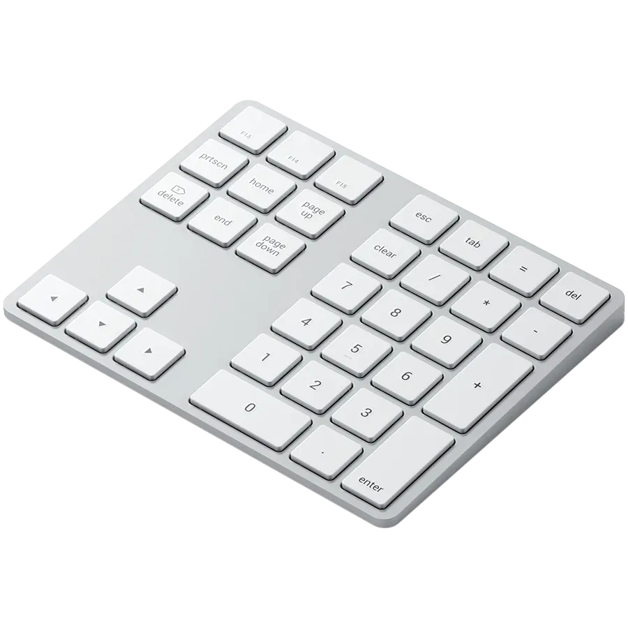 SATECHI Keypad Bluetooth Keys 34, Silver — Изображение №1