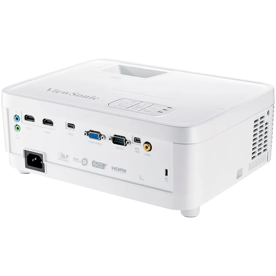 Projector DLP VIEWSONIC 3000 Lumens Επιφάνεια 1920x1080 Λευκό — Εικών №3