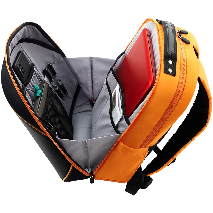 PRESTIGIO Σακίδιο LED Backpack , Πορτοκαλί for MacBook Pro 16 — Εικών №8