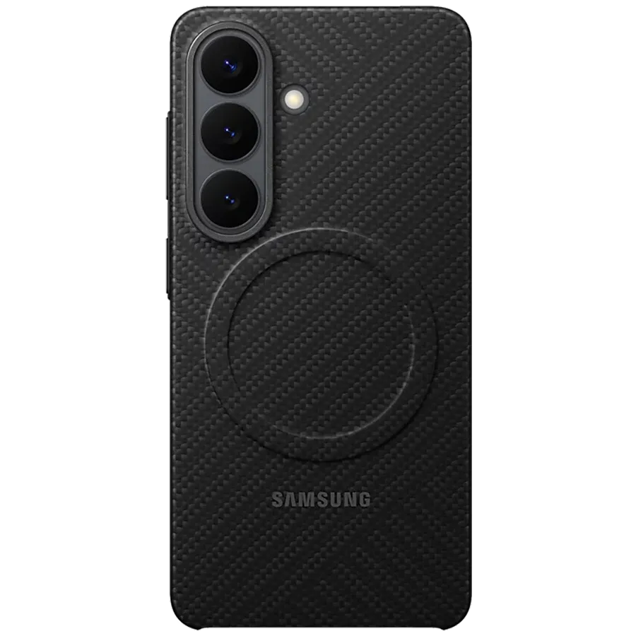 SAMSUNG Case Carbon Magnet with MagSafe, Black for Samsung Galaxy S26 — Image №1 SAMSUNG Case Carbon Magnet with MagSafe, Black for Samsung Galaxy S26 — Image №1