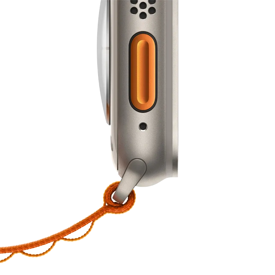 Apple Watch Ultra GPS + Cellular, 49mm, Natural, Starlight Alpine Loop, Medium — Изображение №4