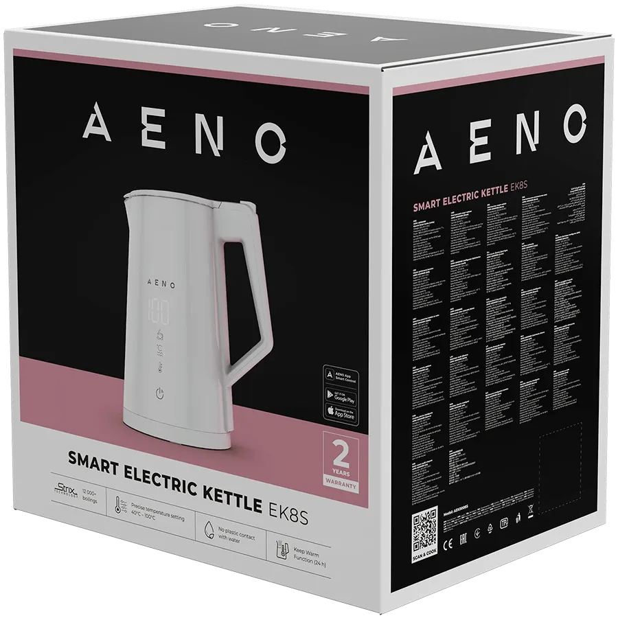 AENO Kettles (1.7 λίτρο), Λευκό — Εικών №4
