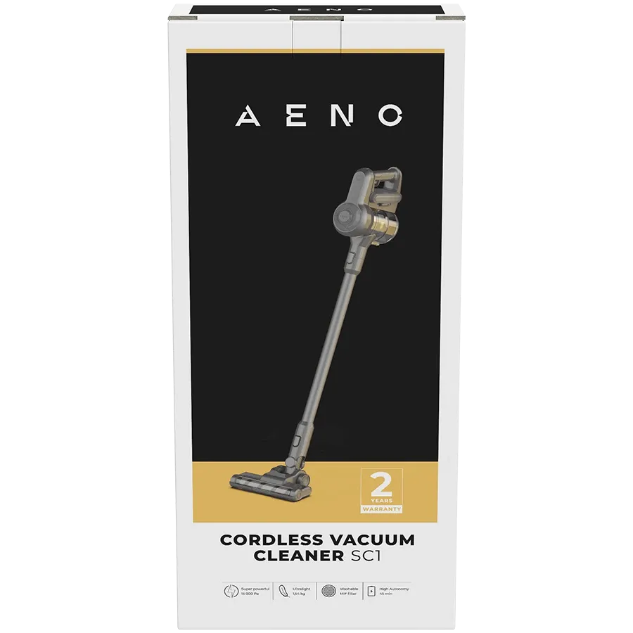 AENO Cordless Vacuum Cleaner, Gray — Image №3 AENO Cordless Vacuum Cleaner, Gray — Image №3
