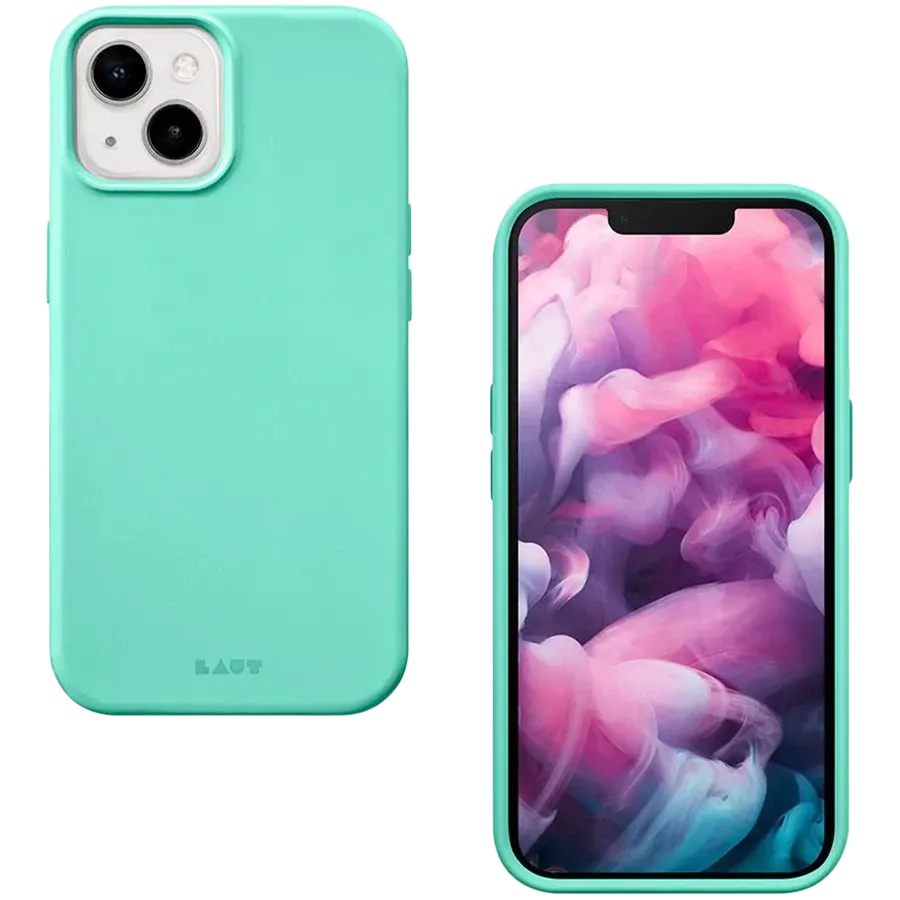 LAUT Защитный чехол Huex Pastels with MagSafe, Нежная мята для iPhone 13 — Изображение №1