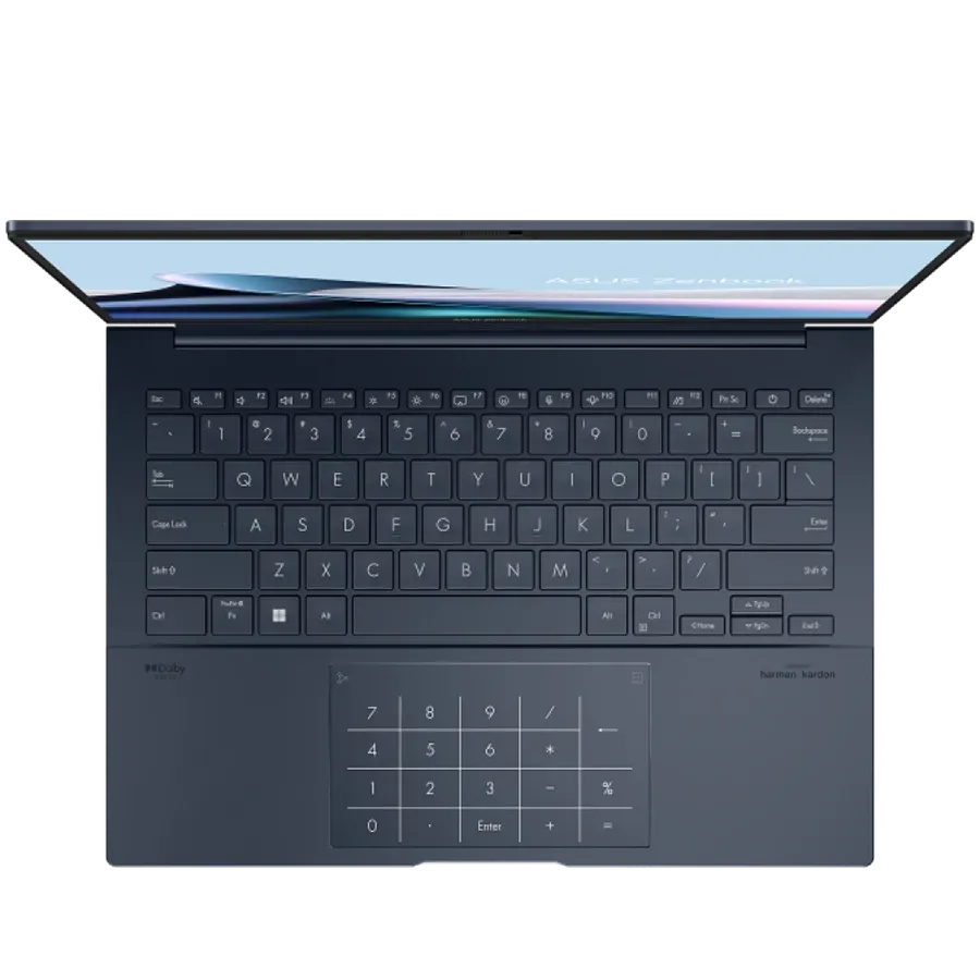 Φορητός ASUS 14" (1920x1200), Core Ultra 7 Processor 255H, 32 γιγαμπάιτε, Arc 140T, Ponder Blue, 1 τεραμπάιτε — Εικών №4