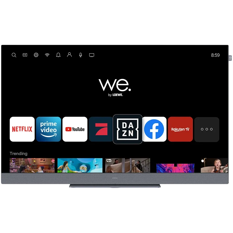 WE BY LOEWE Smart TV WE. SEE, LCD, 43", UHD, Storm Gray — Image №2