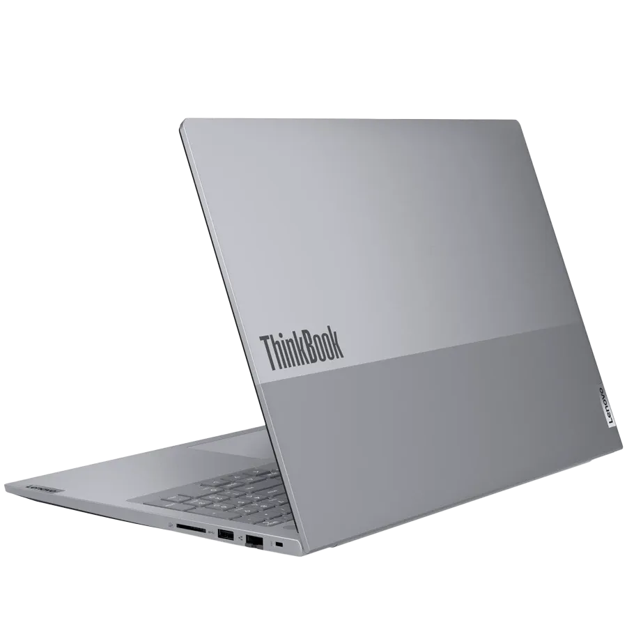 Laptop LENOVO ThinkBook 16 G8 16" (1920x1200 60Hz), Core Ultra 7 Processor 255H, 16 GB, Arc 140T, Arctic Grey, 512 GB — Image №4 Laptop LENOVO ThinkBook 16 G8 16" (1920x1200 60Hz), Core Ultra 7 Processor 255H, 16 GB, Arc 140T, Arctic Grey, 512 GB — Image №4