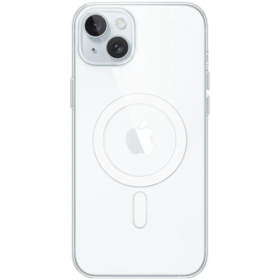 Husă APPLE transparentă cu MagSafe pentru iPhone 15 Plus — image №1