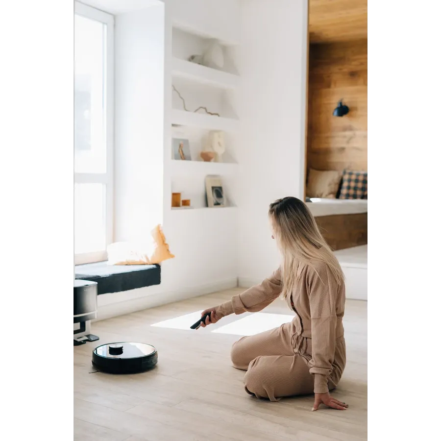 AENO RC1S Ηλεκτρική σκούπα ρομπότ, Μαύρος — Εικών №11