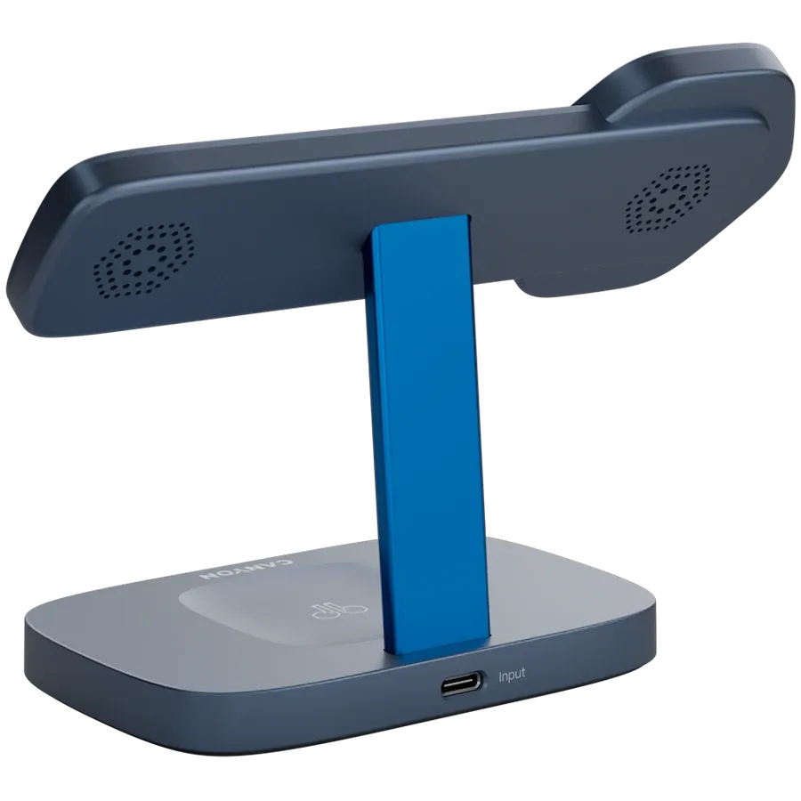 CANYON WCS-310 Ασύρματος φορτιστής, 15 βατ, Dark Grey/Blue — Εικών №4