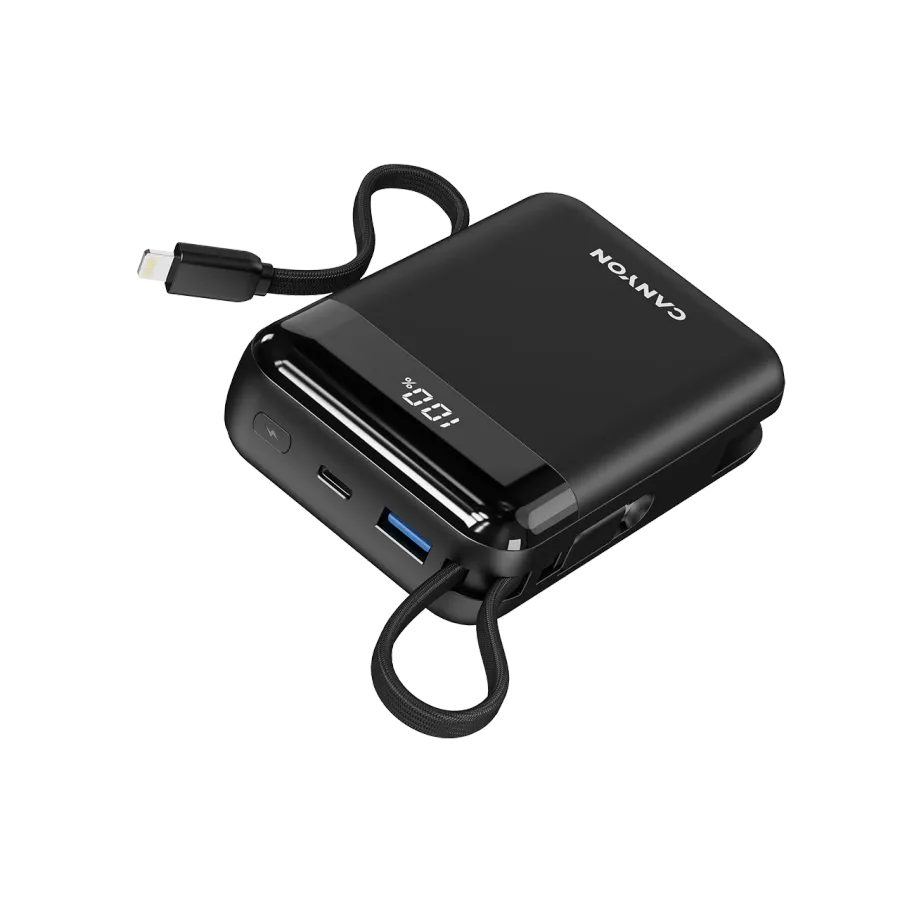 CANYON Power Bank, 20000 mAh, Black — Image №2