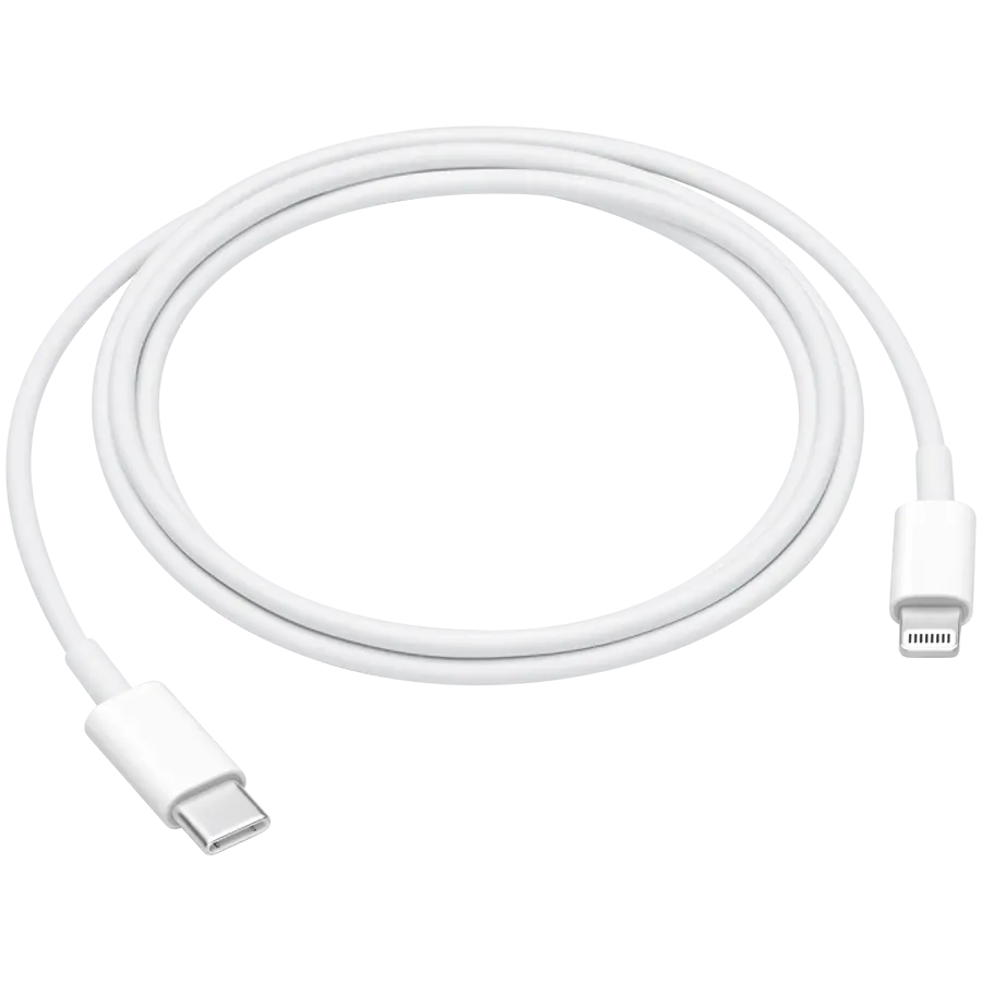 APPLE USB-C to Lightning Cable, 1 m, White — Image №1 APPLE USB-C to Lightning Cable, 1 m, White — Image №1