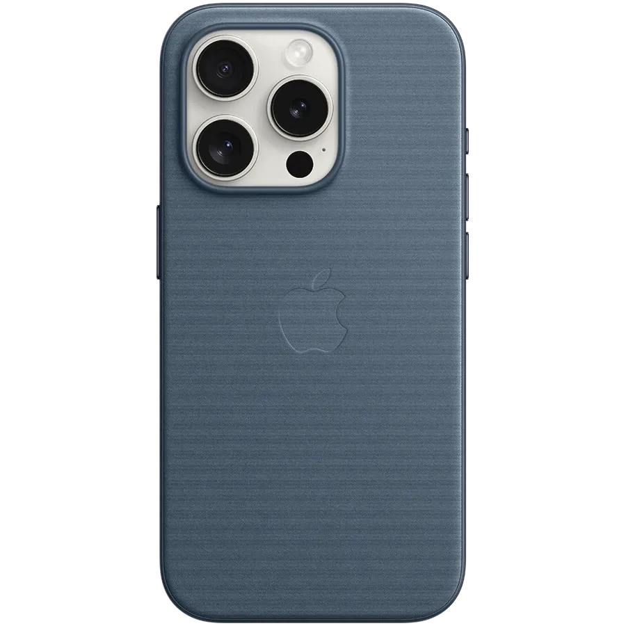 APPLE Θήκη FineWoven Case with MagSafe με MagSafe, Pacific Blue for iPhone 15 Pro — Εικών №1 APPLE Θήκη FineWoven Case with MagSafe με MagSafe, Pacific Blue for iPhone 15 Pro — Εικών №1