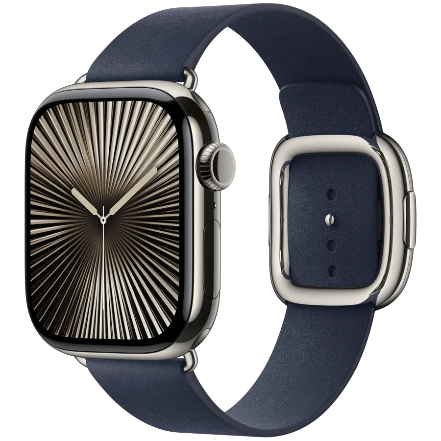 APPLE 42mm Modern Buckle Band Extension S Deep Blue for Apple Watch 38/42 mm — Image №2