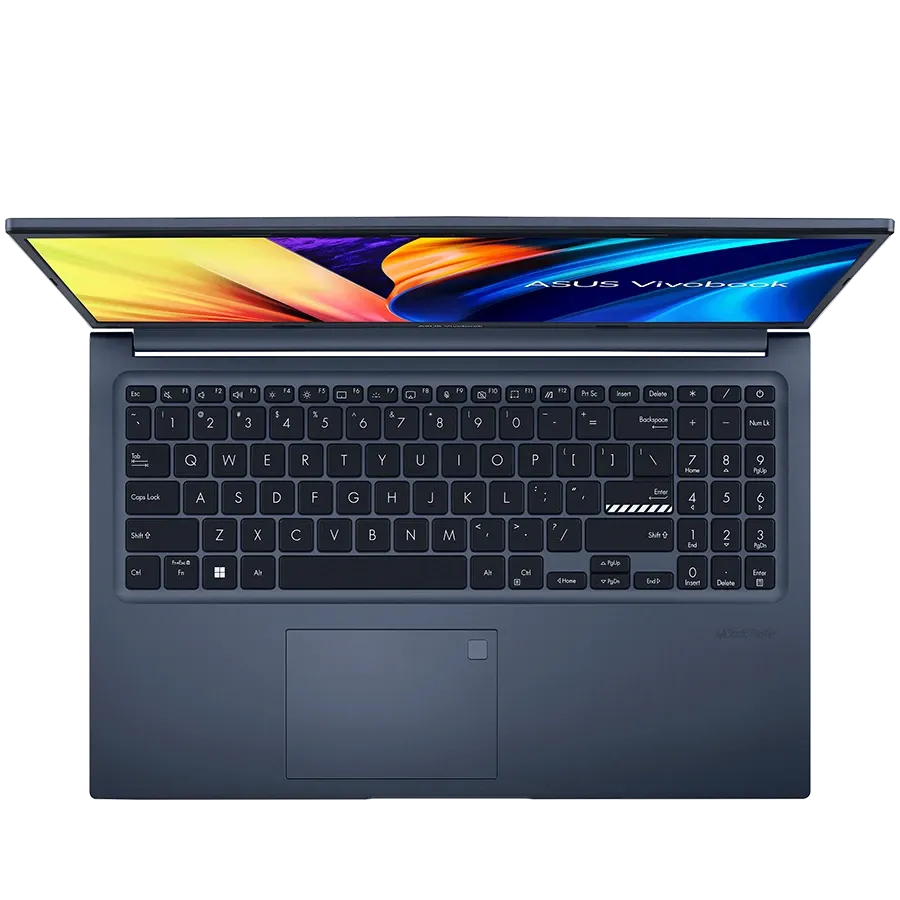 Φορητός ASUS 15.6" (1920x1080 60Hz), Ryzen 7 170, 24 γιγαμπάιτε, 680M, Quiet Blue, 1 τεραμπάιτε — Εικών №5 Φορητός ASUS 15.6" (1920x1080 60Hz), Ryzen 7 170, 24 γιγαμπάιτε, 680M, Quiet Blue, 1 τεραμπάιτε — Εικών №5