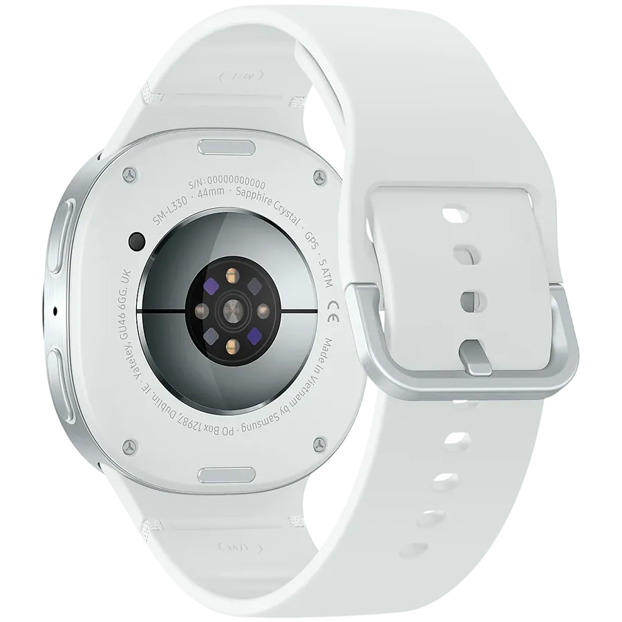 SAMSUNG Galaxy Watch 8 Smart Watch, 44χιλ., Ασημί — Εικών №4